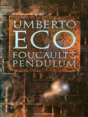cover image of Foucault's pendulum